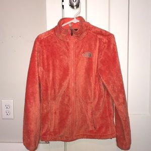 north face fuzzy jacket
